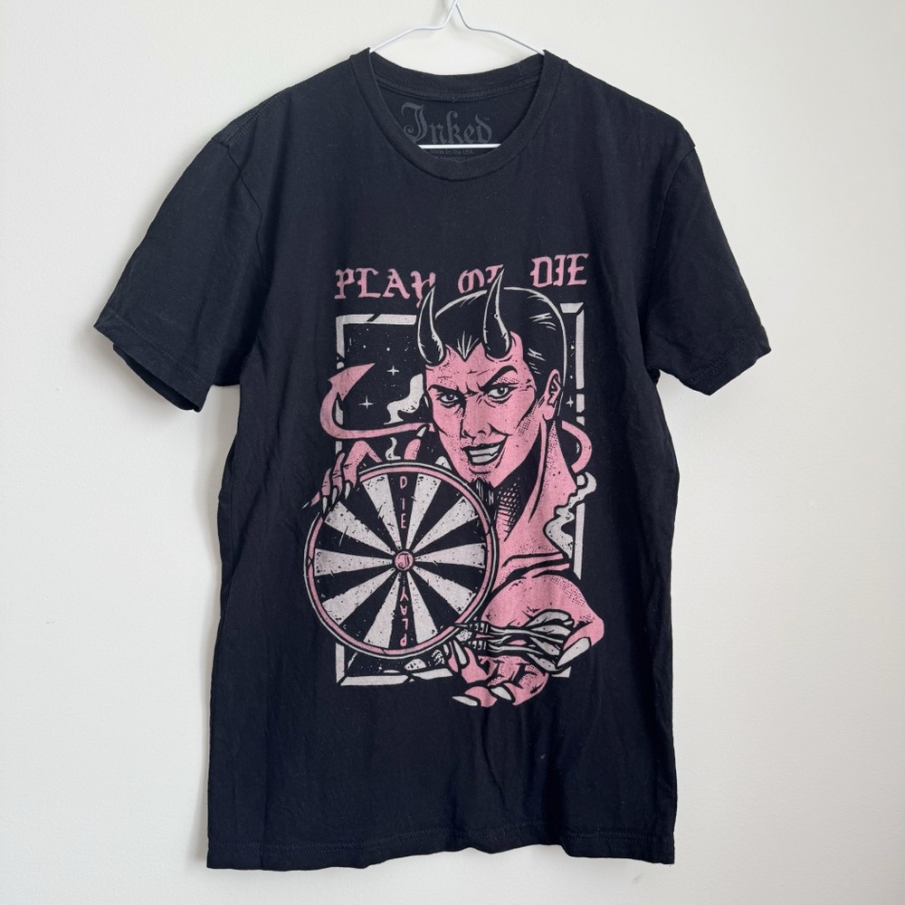 INKED | Play or Die Tee